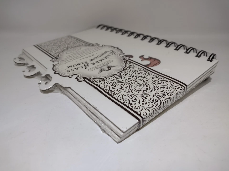 Мини-альбом Tattered Angels GLIMMER GLASS свадьба, детский альбом для вырезок спиральный переплет - Изображение 3 из 4