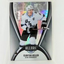 2025-26 Allure Black Rainbow #89 Clayton Keller Utah Mammoth 