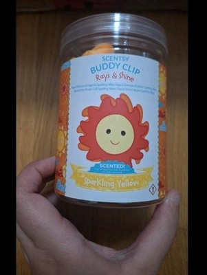Scentsy Buddy Clip/ Rays & Shine/ Sparkling Yellow/ Sonne