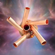 MEGA AURA Cloudbuster Chembuster 6 Pipe Orgonite Orgone Energy Generator EMF 5G