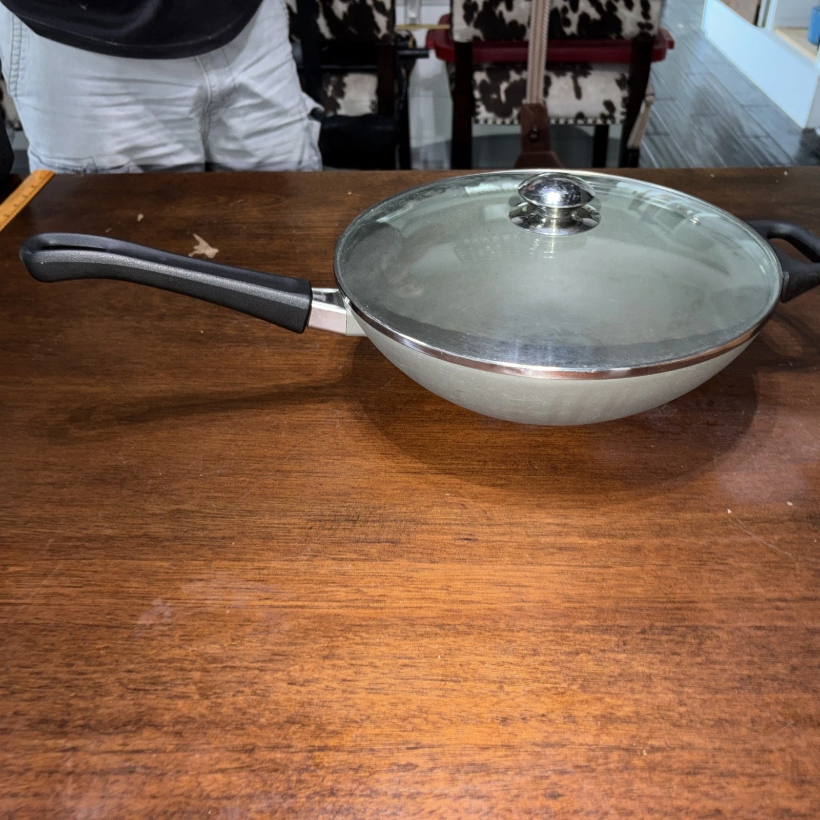 Scanpan 11” Wok With Lid