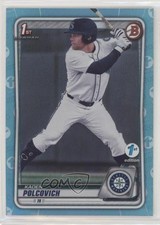 2020 Bowman Draft 1st Edition Sky Blue Foil Kaden Polcovich #BD-18 1u6