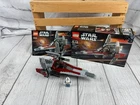 Lego 2006 Star Wars V-Wing Fighter 6205 Box & Manual 100% Complete
