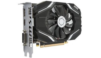 MSI GeForce GTX 1050 2GB GDDR5 Grafikkarte - HDMI DISPLAY DVI Ports
