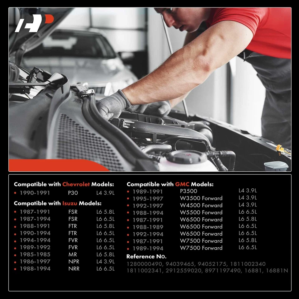 Motor de arranque A-Premium para Chevrolet P30 GMC P3500 Isuzu FSR 12V 3,0 KW 11 dientes Foto 3 de 4