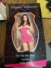 Dreamgirl + Elegant Moments One Size Fits Most Lingerie Lot Of 10 In Box 