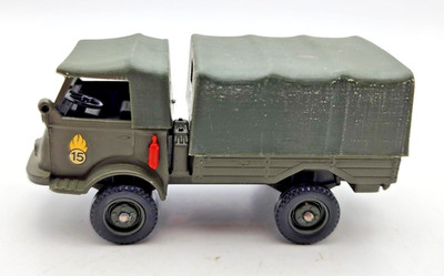 Vintage Solido 1/50 Diecast Renault Military 4x4 Cargo Truck Made in France