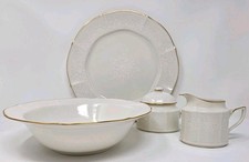 5 Piece Hostess Set Noritake Chandon Fine Ivo...