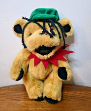 Vintage Grateful Dead Bear 12" Plush Rasta Dreads Liquid Blue Steven Smith
