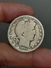 1904 - P Barber Half Dollar.