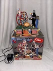 Vintage 1994 Enesco Coca Cola A Thirst For Fun Musical Fairground WORKS!