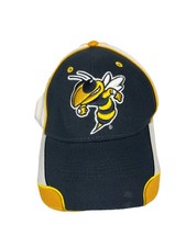 Vintage Drew Pearson GEORGIA TECH YELLOW JACKETS Baseball Hat Cap Wool Blend