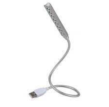 Daffodil USB LED Light - 8 Super Bright LED Reading Lamp -PC  Mac Comp ULT05S 