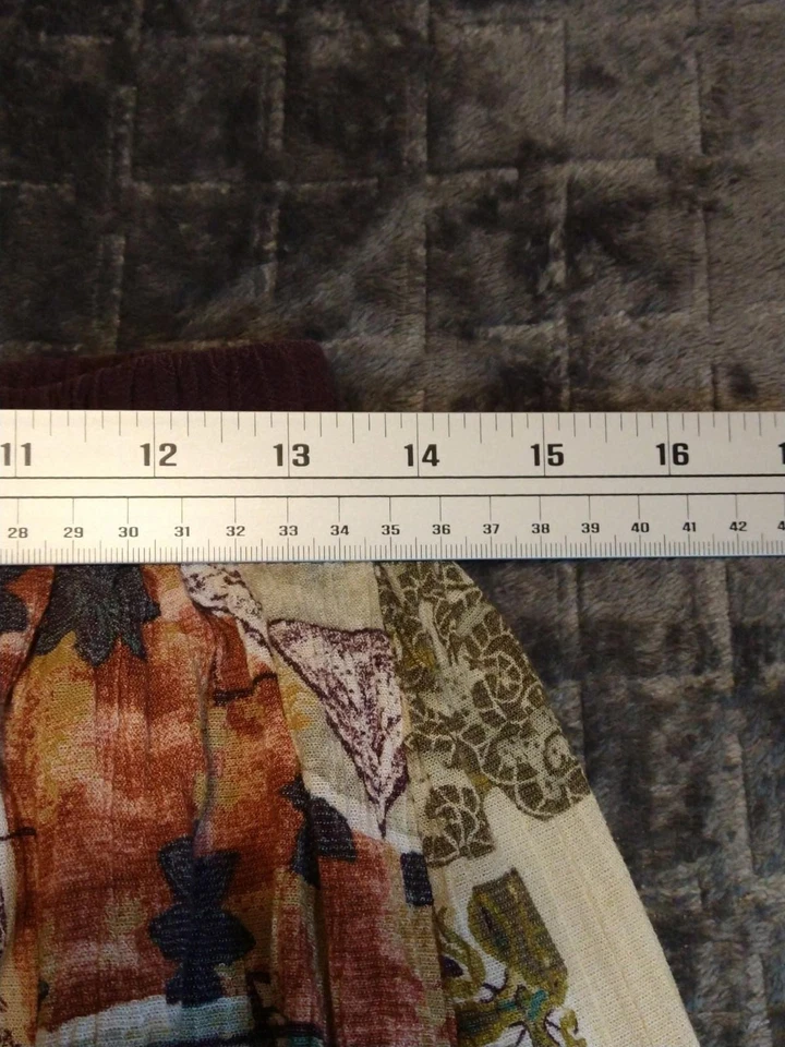 Saia Carole Little Vintage Boêmia com Botões Tamanho 8 - Imagem 4 de 4