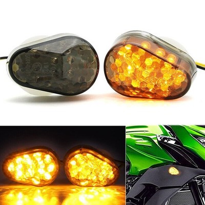 Flush Mount Turn Signal Light For Kawasaki ZZR600 2005-2008