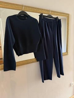 Set Vero Moda Blau Hose/Pullover