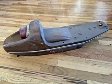 Harley 1969-71 Boat Tail Sportster XLH Rear Fender Seat Support OEM Gold/Brown