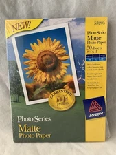 AVERY Matte PHOTO PAPER 8 1/2" x 11" 50 Sheets #53205                     R28-15