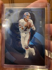 2025 Panini Silhouette Football #54 John Elway Denver Broncos NFL Card Blue /99