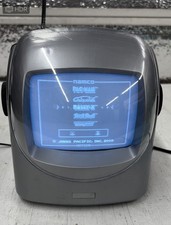 Vintage 5.5" Portable Black White Mini TV CRT AM FM Radio