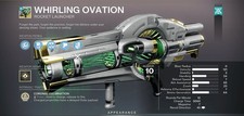 Whirling Ovation Rocket Launcher plus catalys...