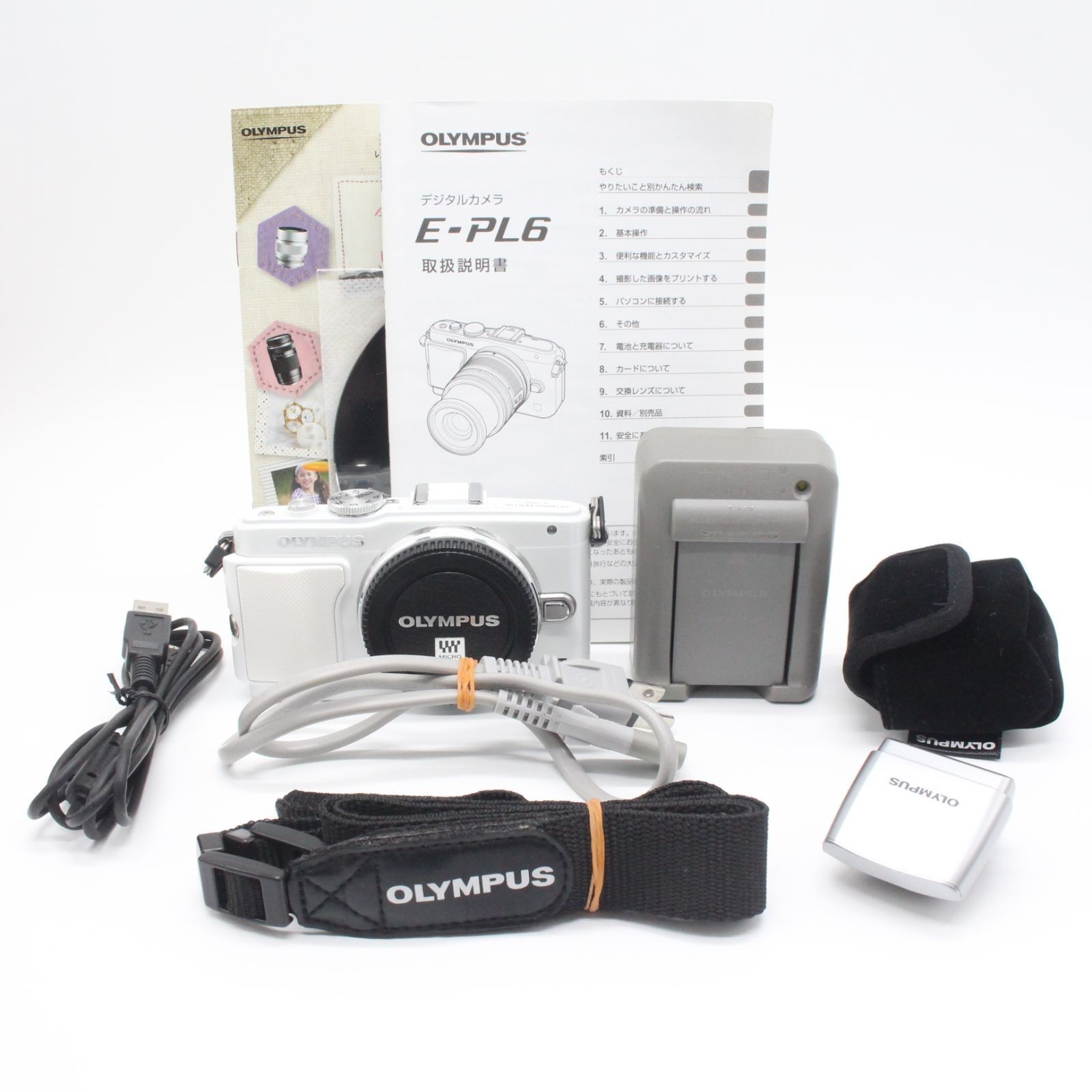 Olympus PEN Lite Camera 2212 Shots Used Tested From Japan