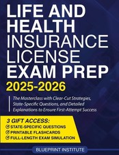 Life and Health Insurance License Exam Prep: The Masterclass with ... Paperback