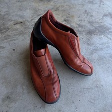 Vintage Tod s Leather Driving Shoes Loafers Italy Y2K Women s 38
