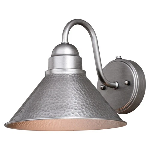 Vaxcel Lighting T0197 Outland 1 Light 9" Tall Outdoor Wall Sconce - Grey - Picture 1 of 12