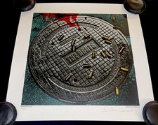 The Roots Concert Poster Portland & Seattle 2007 Justin Hampton Print #13/200