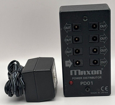 MAXON PD01 Stromverteiler mit Adapter gebraucht Made in Japan