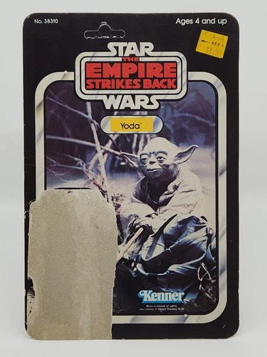 Kenner Empire Strikes Back 32-Back Cardback - Yoda - POP Intact