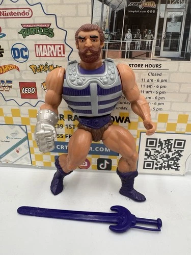 MOTU,Vintage,FISTO,Masters of the Universe,100% complete,figure,He-man