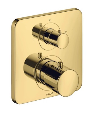 Hansgrohe thermostat UP Axor Citterio M F set 34725990 Polished Gold Optic