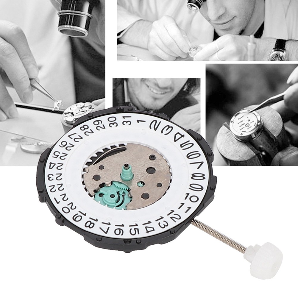 SL28 Quartz Watch Movement Stylish Date Display Accessory For Watchmakers