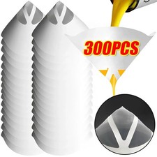 10-300pcs Paint Strainer Filter Funnel Disposable Nylon Mesh Car Spray Paper Con