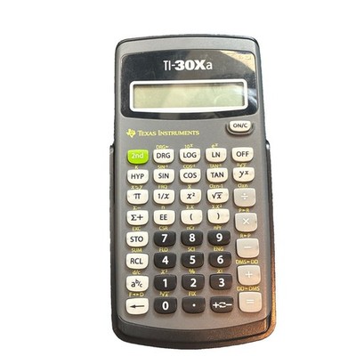 Texas Instruments Ti-30Xa Calculator College Or High School