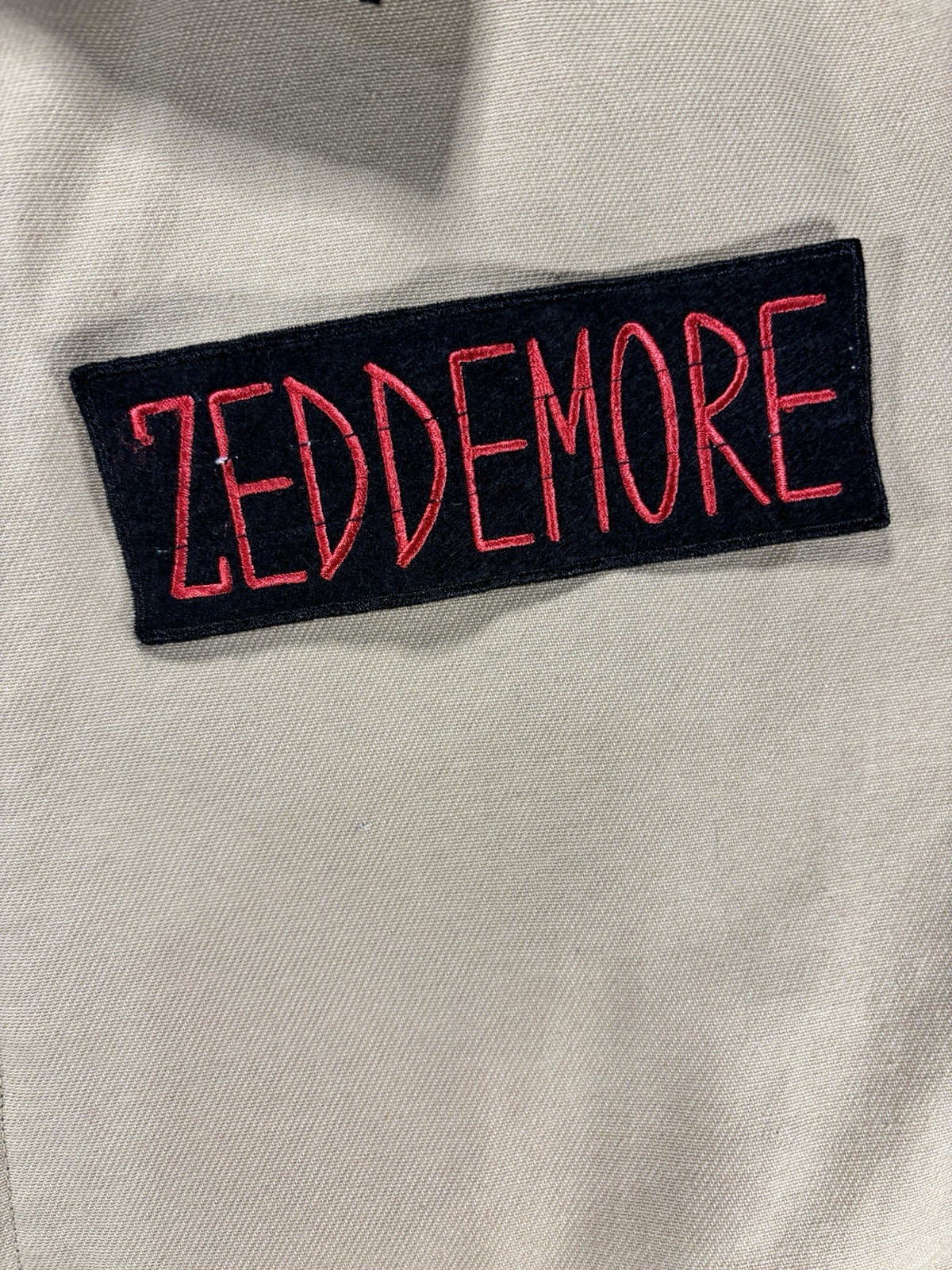 Ghostbusters Barn Coat Jacket Zeddermore Men’s Me… - image 3