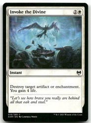 Invoke the Divine 16 Common Kaldheim Magic: The Gathering