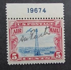 nystamps US Stamp Mint OG NH  Amelia Earhart Autograph?       Y29x3788
