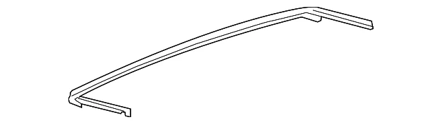 Deflector de aire techo corredizo GM 84991405 genuino Foto 2 de 3