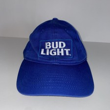 Bud Light St Louis Brewery Adjustable Hat Cap Beer Baseball Dad Hat Spell Out