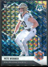 2021 Mosaic Mosaic Genesis #367 Pete Werner RC - Rookie Card New Orlean ID:62235