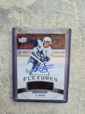 2019-20 UD Engrained Signature Flexures Bo Horvat Auto #SF-BO