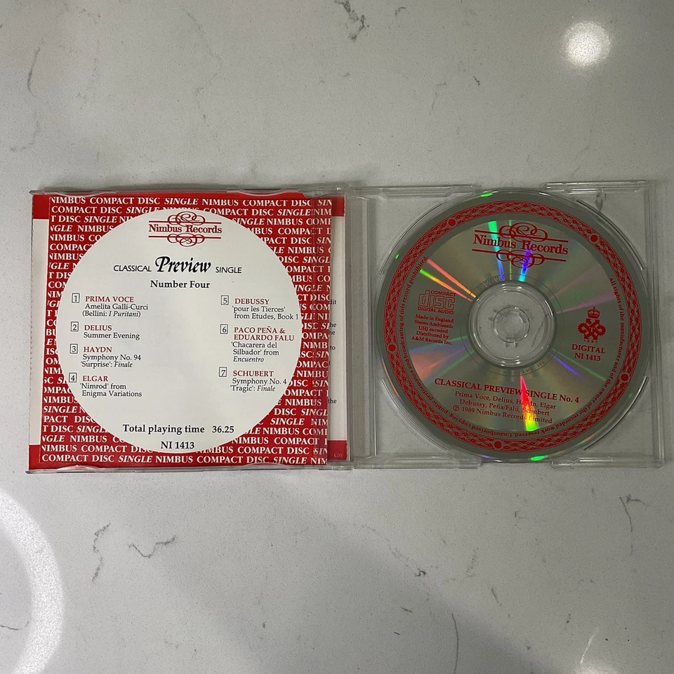 Nimbus Records Classical Preview Sampler CD - Image 4 of 4