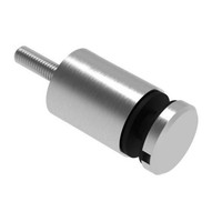 Edelstahl Glas-Punkthalter V2A Aisi 304 Geschliffen 6-12,76Mm M8X80 Modell 46