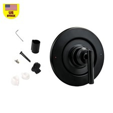 For Moen Shower Trim Set Matte Black Posi-Temp Valve With Pressure Compensator