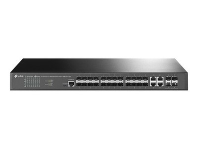TP-LINK JetStream 24-Port SFP L2+ Managed Switch with 4 10GE TL-SG3428XF