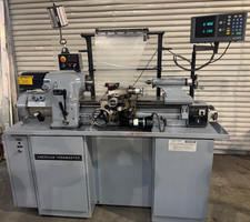 American Turnmaster 618 HARDINGE HLV-H Clone High Precision Tool Room Lathe DRO