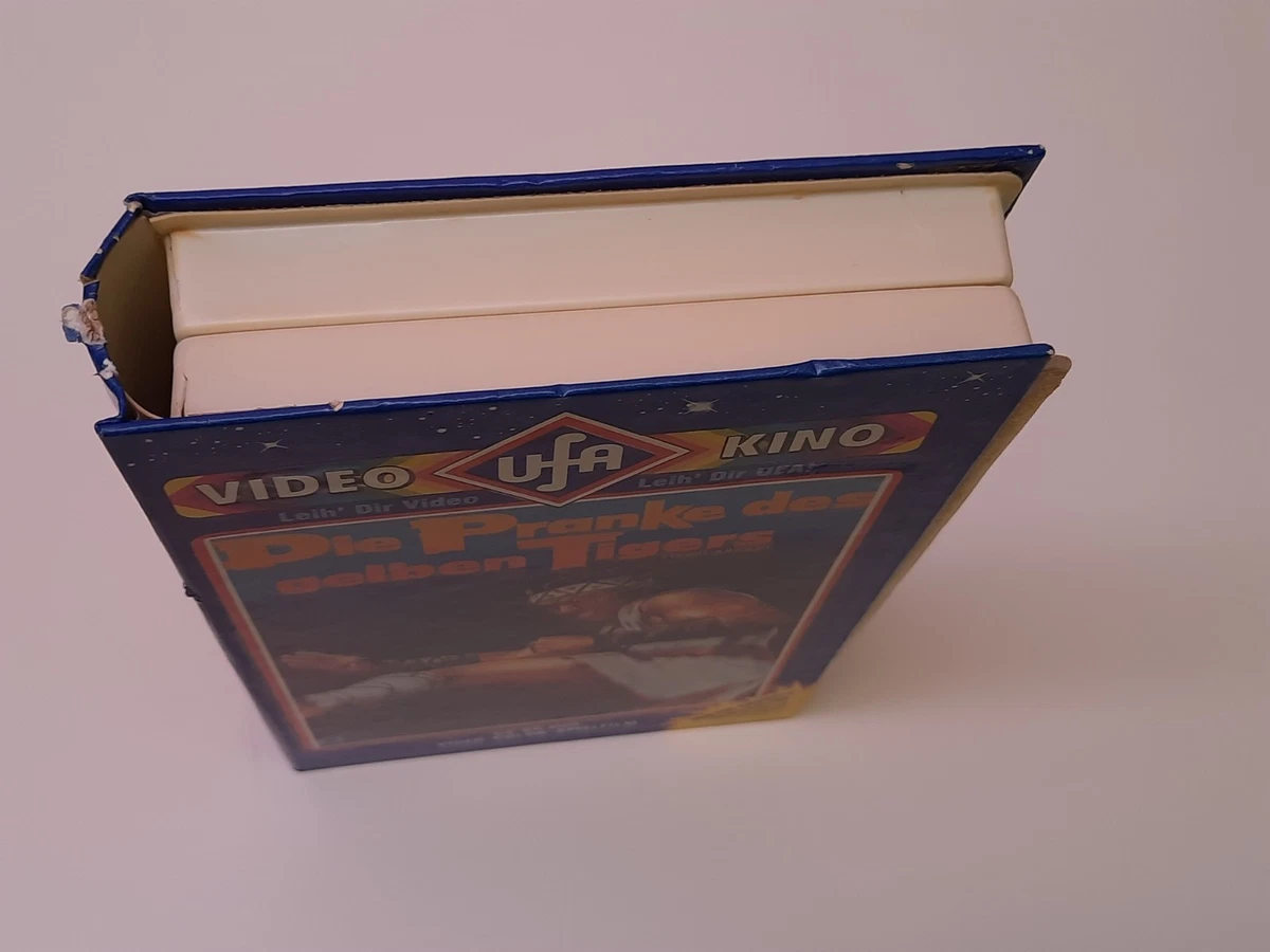 Die Pranke des gelben Tigers 1976 VHS German PAL UFA Video Hartbox Tiger Jungle